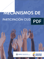 Mecanismos de Participacion