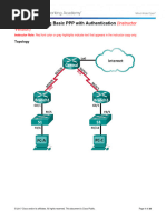 2.3.2.7 Lab - Configuring Basic PPP With Authentication - ILM