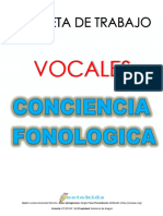 Lectoescritura Identificamos y Asociamos Fonema Vocalico Grafia Mayuscula