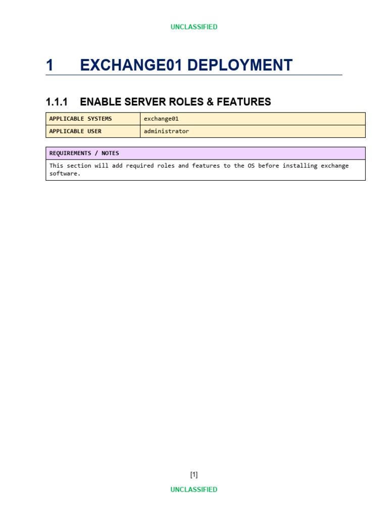 Exchange Server BUILD GUIDE PDF Active Directory Installation Programs)