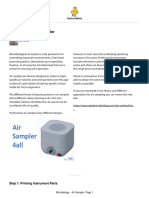 Microbiology Air Sampler