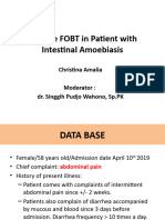 DK Gastro-Positive FOBT in Patient With Intestinal Amoebiasis-Christina