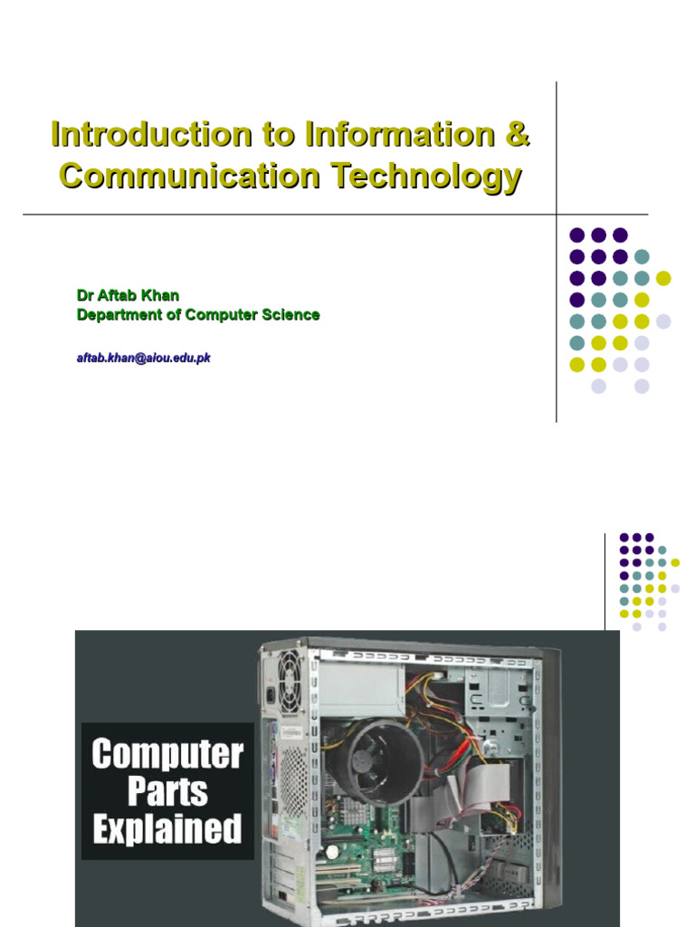Introduction to Information Technology | PDF | Information Technology ...