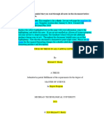 Thesis Template