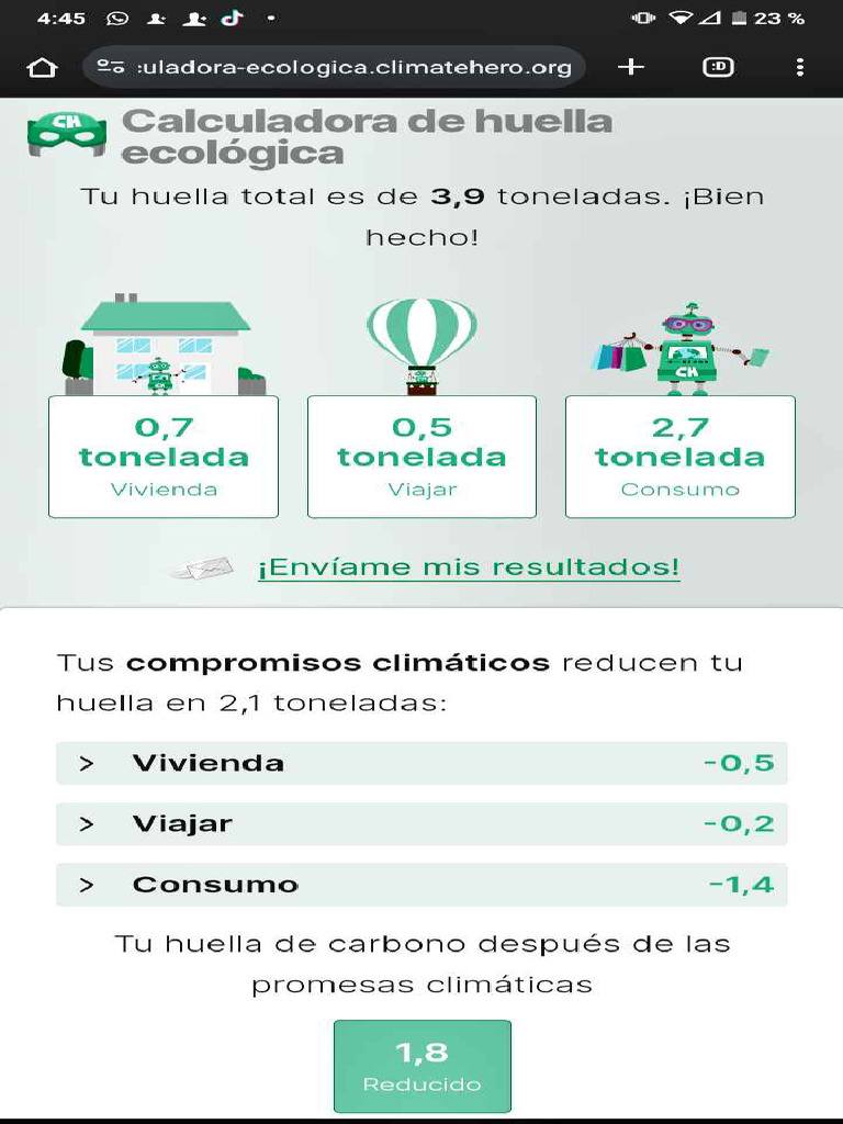 Huella Ecológica | PDF | Impacto humano en el medio ambiente ...