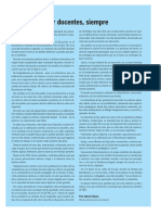Dossier Ser Docente Hoy - Revista Monitor Nº4
