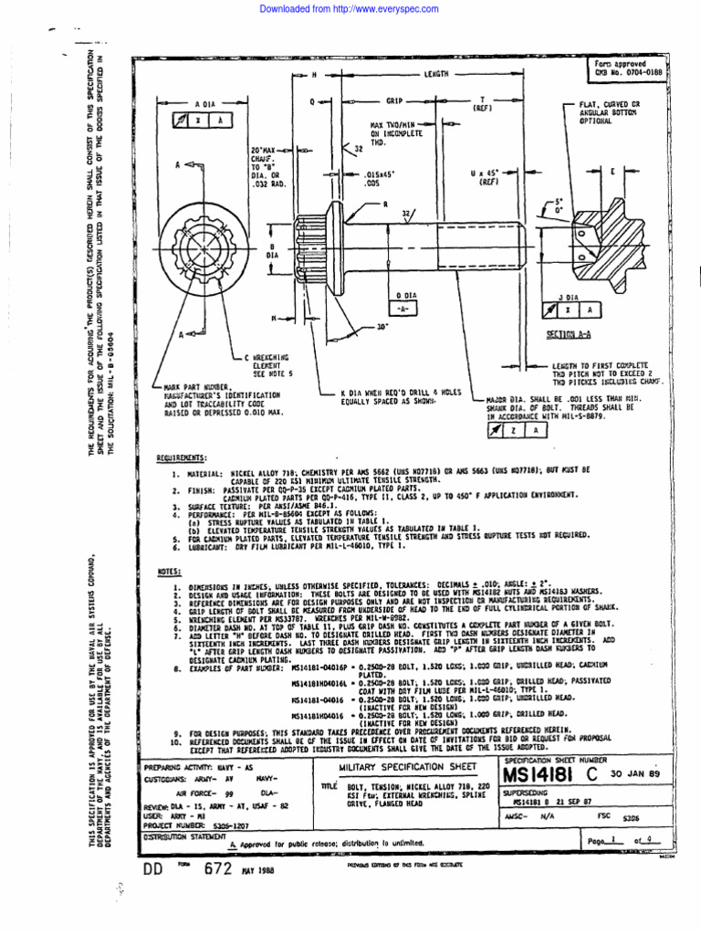MS14181 Specification Overview | PDF | Elasticity (Physics) | Building ...
