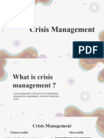 Crisis Management