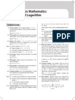 01 - Basic Mathematics and Logarithm