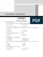 Quadratic Equations Final