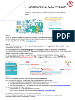 Tutorial Matricula Oficial