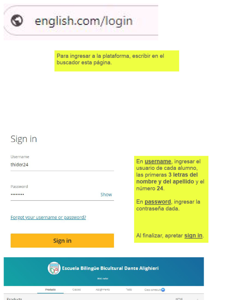 Guía de acceso a English Code Starter | PDF