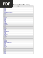 Standard SAP Material Types Overview | PDF