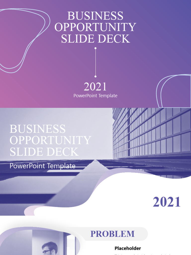 Ff0369 01 Free Business Opportunity Slide Deck 16x9 1 Download Free