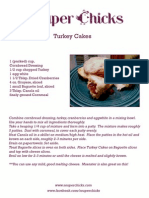 Turkey Cakes