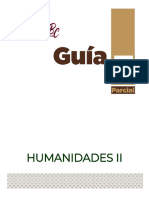 Guía Estudio Examen Tercer Parcial - Humanidades II