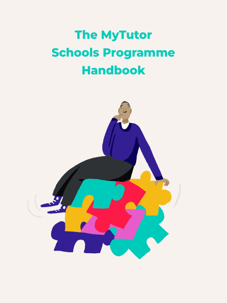 MyTutor Schools Programme Handbook | PDF | Tablet Computer | Apple Inc.