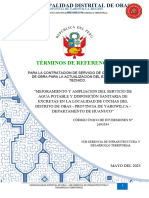 17 TDR Eactualizacion Expediente Tecnico - Cochas 2023