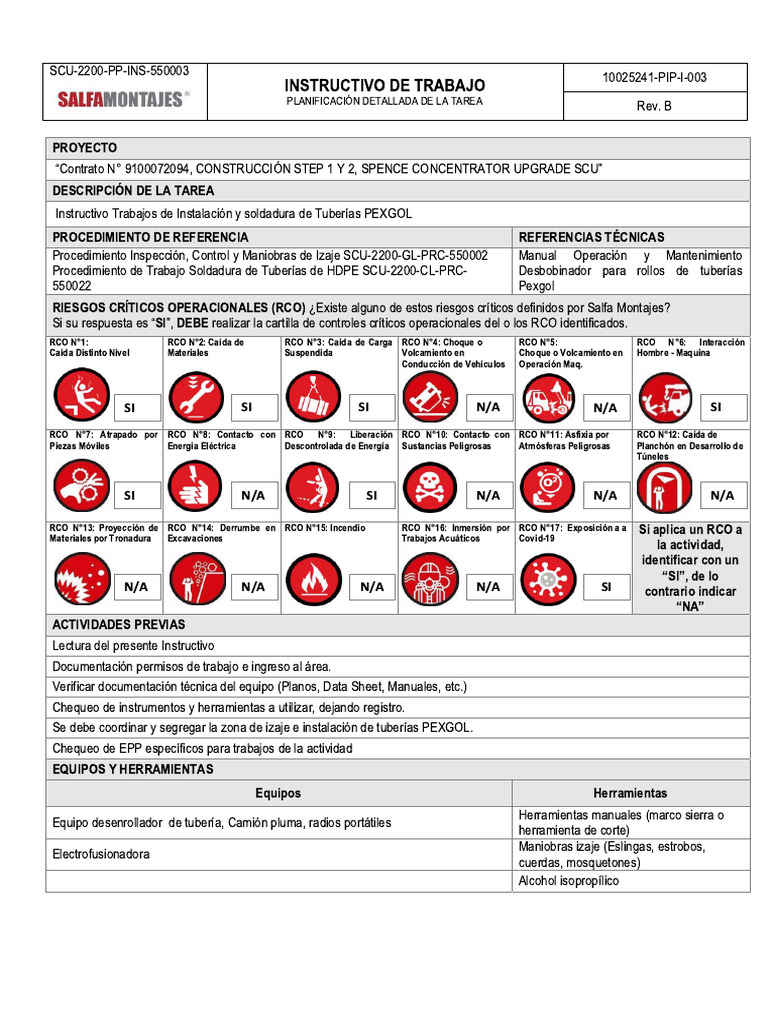 SCU-2200-PP-INS-550003 Instructivo Trabajos de Instalación y Soldadura ...