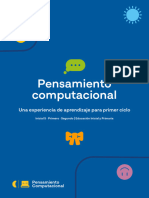 Librillo Pensamiento Computacional Una Experiencia de Aprendizaje para Primer Ciclo