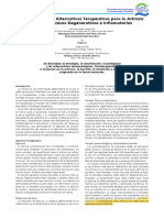 Fisiopatología y Alternativas Terapéuticas para La Artrosis y Otros Procesos Degenerativos e Inflamatorios