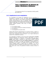 Apunte Arquitectura de Computadoras - Hardware y Software