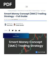 Smart Money Concept (SMC) Trading Strategy - Full Guide