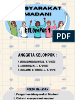 Kelompok 9 - Masyarakat Madani