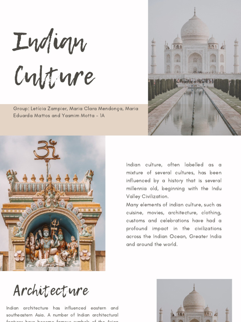 Indian Culture Pdf Indian Cuisine