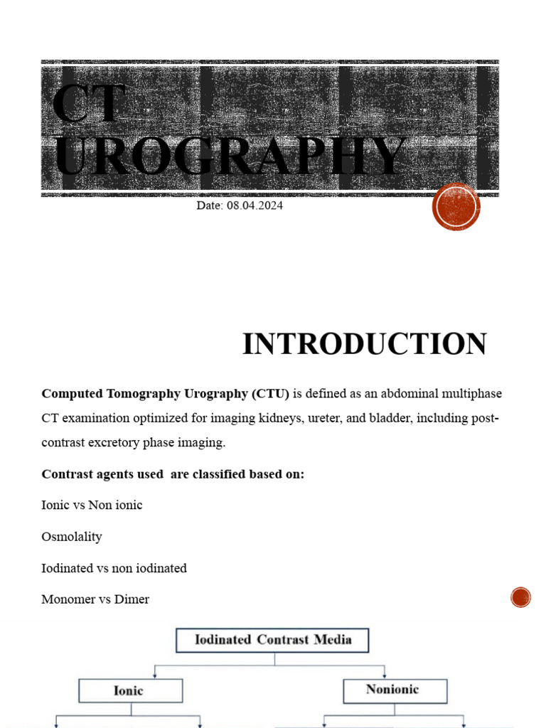 CT UROGRAPHY AND MR UROGRAPHY | Download Free PDF | Ct Scan | Kidney