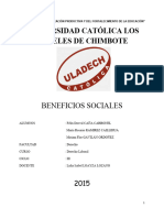 Beneficios Sociales