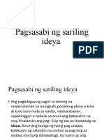 Pagsasabi NG sa-WPS Office