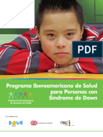 Programa Iberoamericano de Salud para Personas Con Sindrome de Down