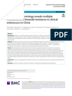 Genomic Epidemiology Reveals Multiple Mechanisms of Linezolid Resistance in Clinical Enterococci in China