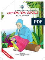 Afya Ya Akili Booklet