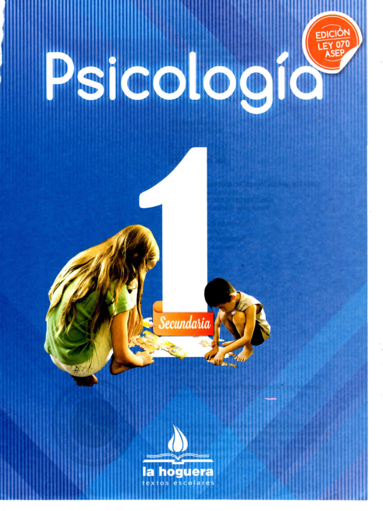 Libro de Psicologia - Grado 7. Alumno | PDF