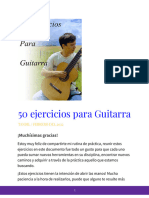 50 Ejercicios para Guitarra