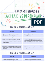 perbedaan laki-laki dan perempuan dari sudut pandang psikologis