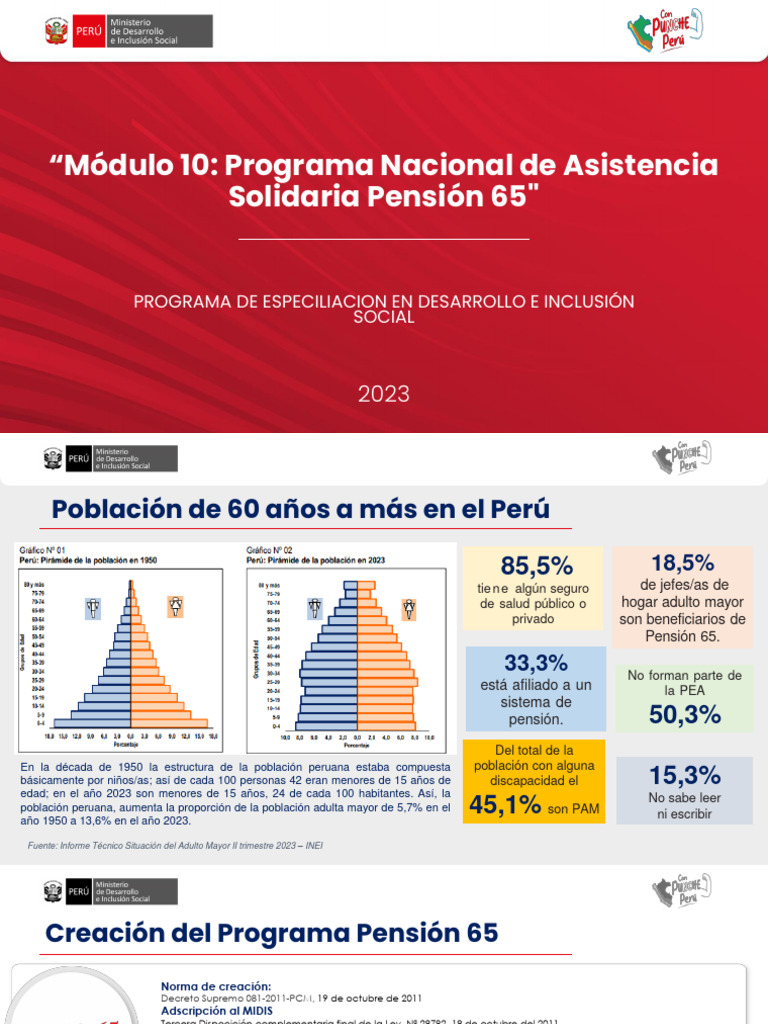 Mód 10 - Lec 24.PENSION.65 | PDF | Pensión | Pobreza