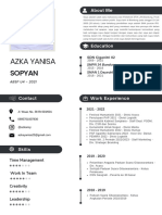 Black & White Minimalistic Professional Resume