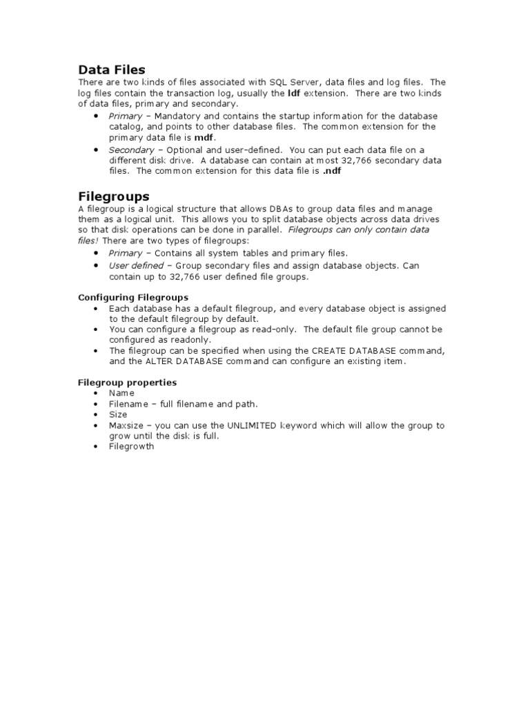 02 Configuring SQL Server | PDF | Key (Cryptography) | Microsoft Sql Server