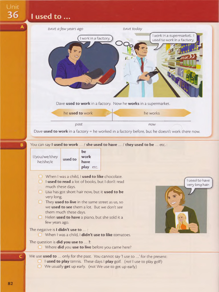 Grammar - In.use - USED.TO.81-82 | PDF