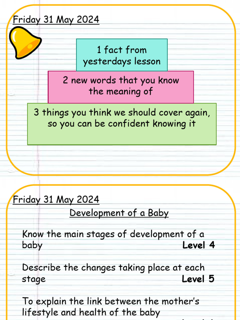 Stages of Baby Development Explained | PDF | Fetus | Placenta