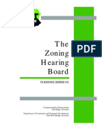 The Zoning Hearing Board: Planning Series #6