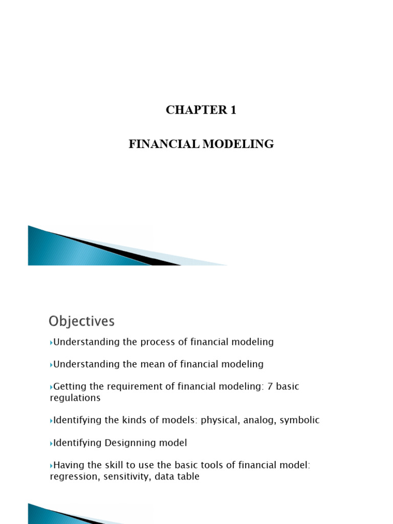 C1 Financial Modeling Pdf Demand Prices