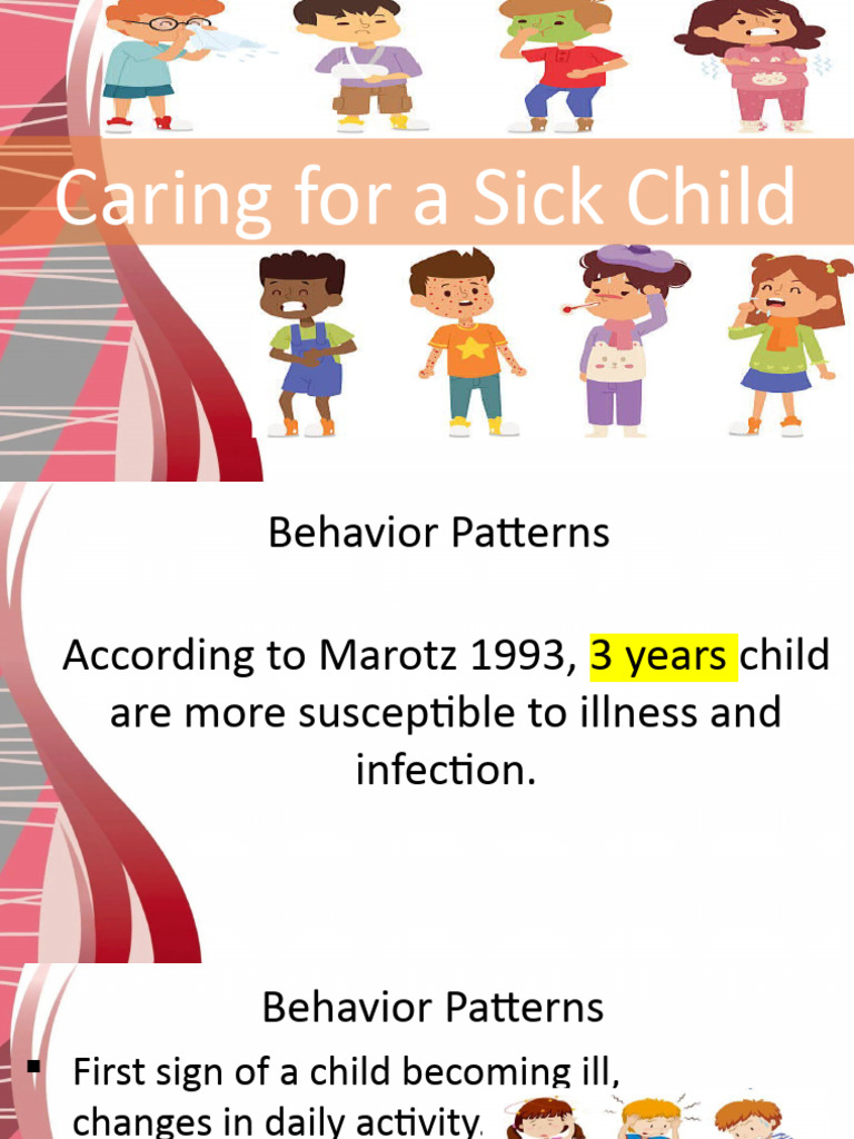 Caring A Sick Child Download Free PDF Common Cold Diarrhea