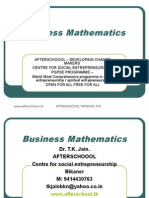 16 July Business Mathematics