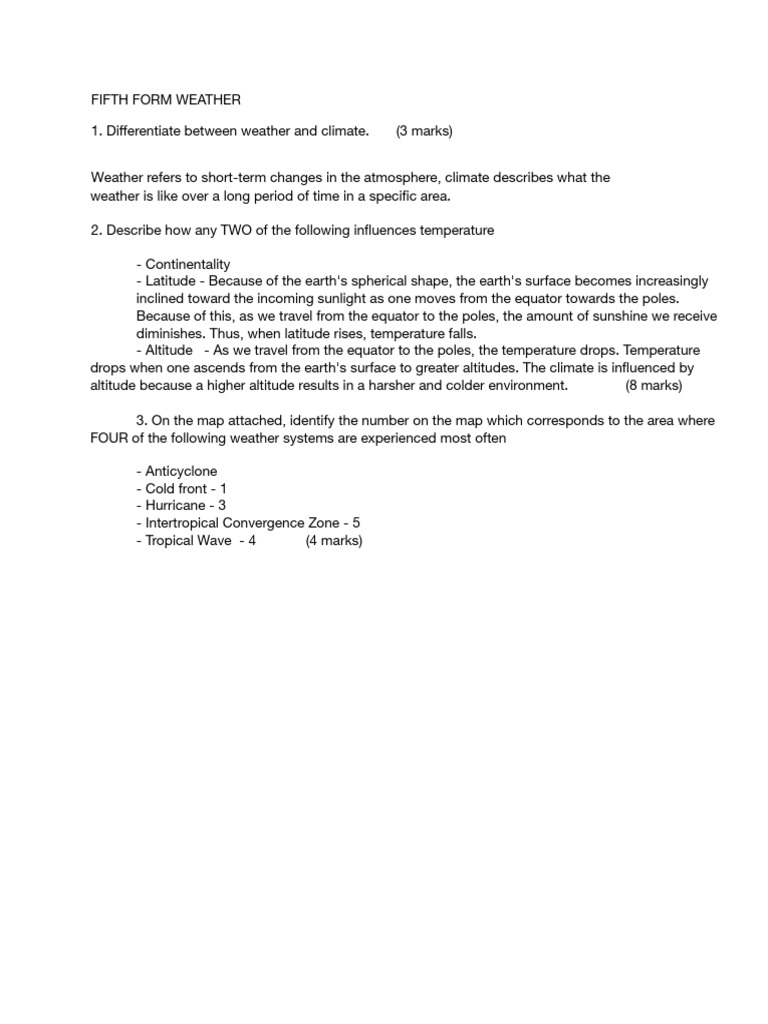 Understanding Weather and Climate Concepts | PDF | Law | Science ...