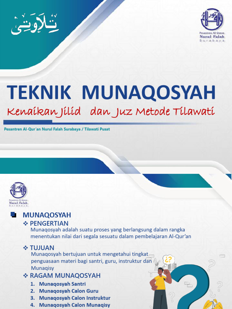 Teknik Munaqosyah Jilid Pdf