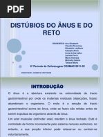 Disturbios Do Anus e Reto Quase Pronto!